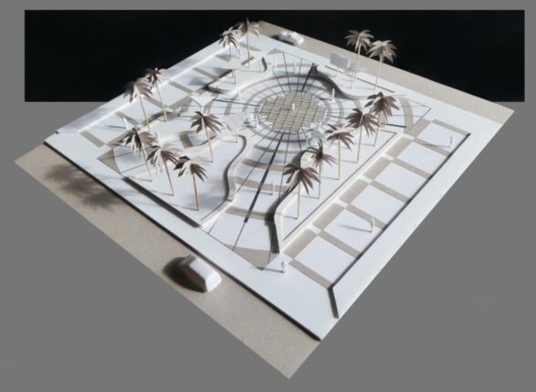 Plaza Marcelo Leitao, Santa María, Isla de Sal (Cabo verde)