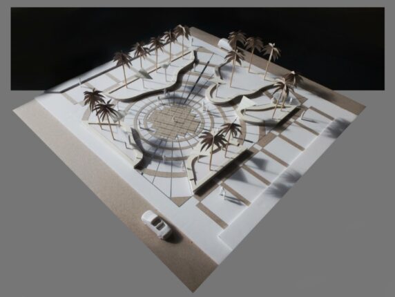 Plaza Marcelo Leitao, Santa María, Isla de Sal (Cabo verde)