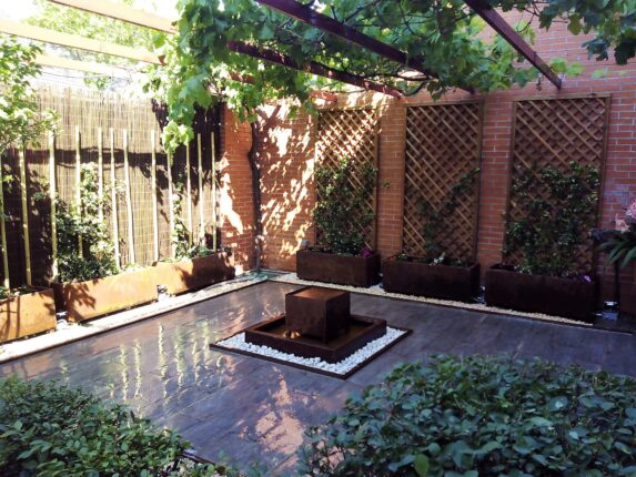 Garden in Torrelodones, Madrid (spain)