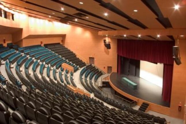 auditorium of RIVAS VACIAMADRID in collaboration with Alfonso Valdés (spain)