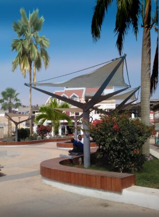 Marcelo Leitao square, Santa María, Isla de Sal (Cape verde)