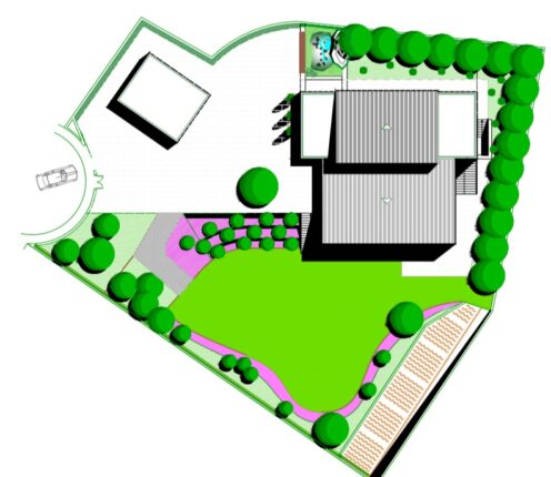 Garden in Soto del Real (spain)