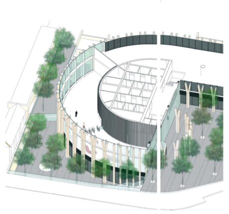 Jardines Torre Europa, Madrid (spain)