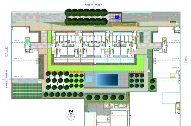 Jardín en Valdebebas (españa)